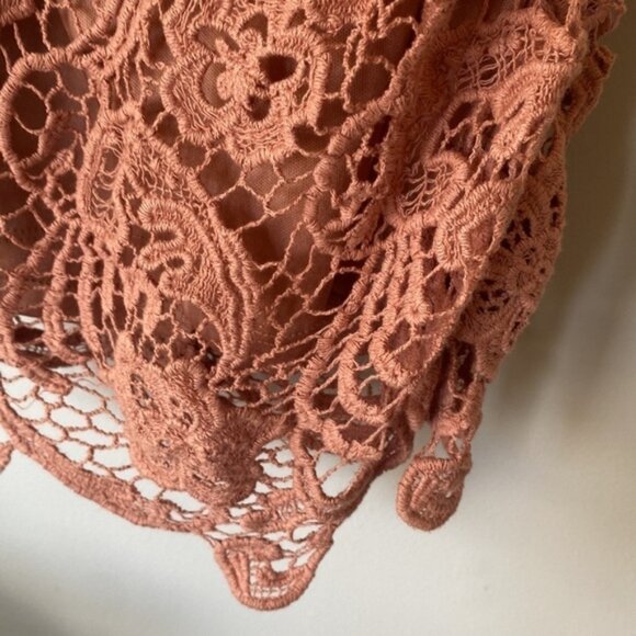 Miroa strapless lace pink dress - Picture 2 of 6